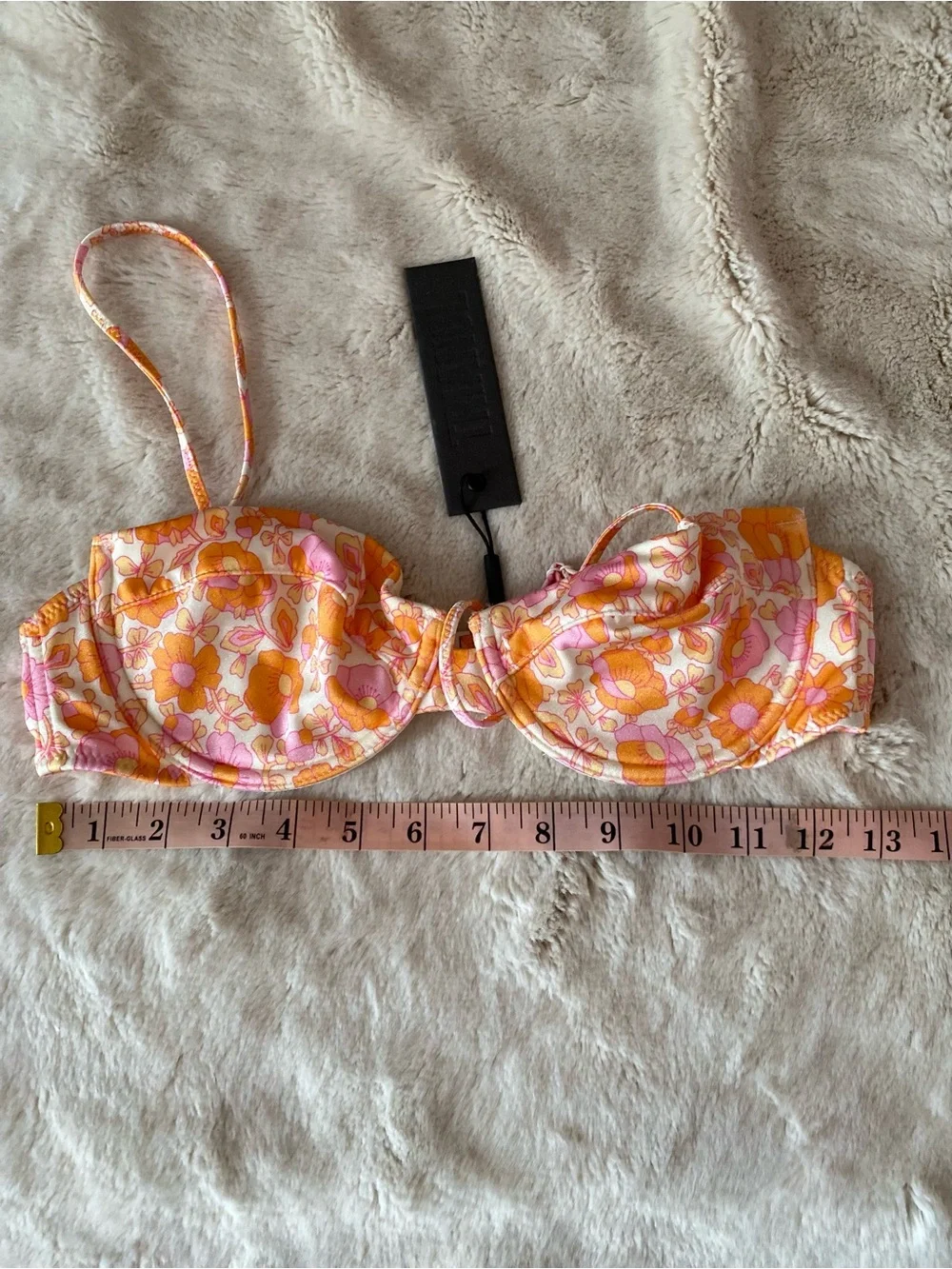 Triangle Swimwear floral print underwire bikini set